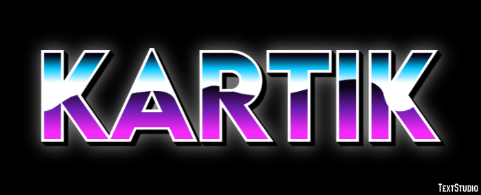 Kartik Text Effect