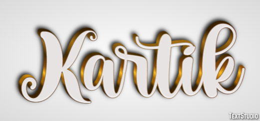 Kartik Text Effect