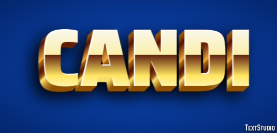 Candi Text Effect