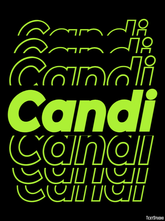 Candi Text Effect