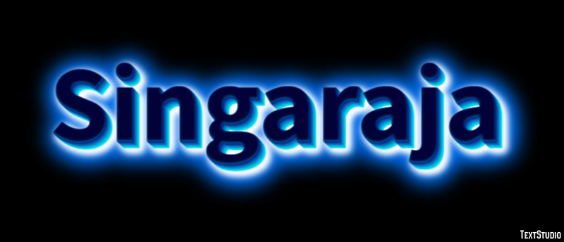 Singaraja Text Effect