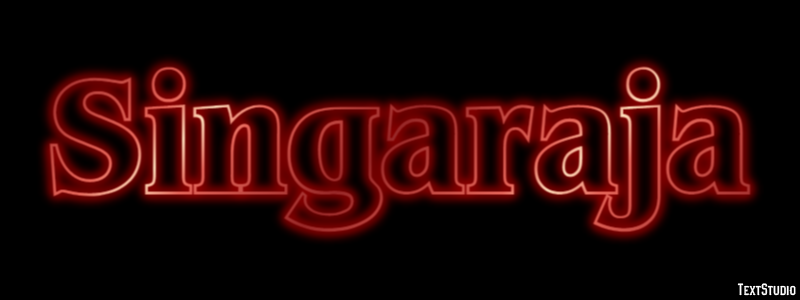 Singaraja Efekt tekstowy