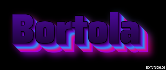 Bortola Effetto testo