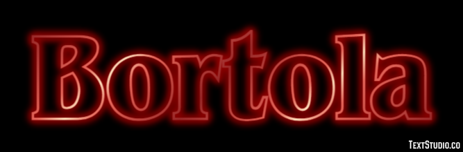 Bortola Effetto testo
