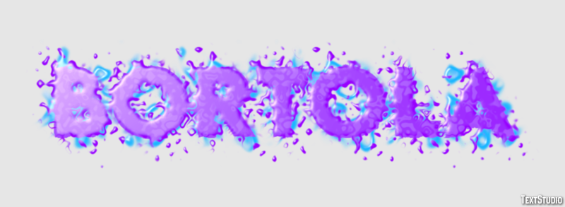 Bortola Effetto testo