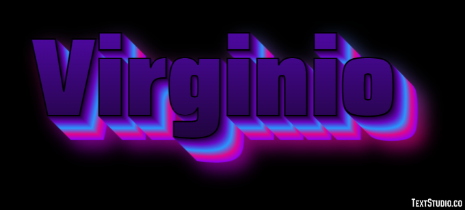 Virginio Effetto testo