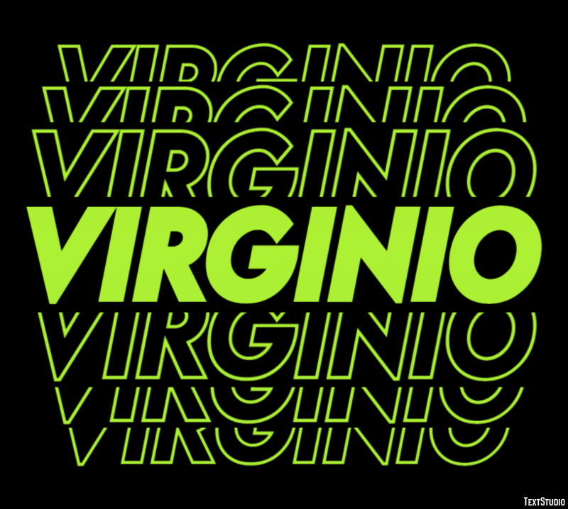 Virginio Effetto testo