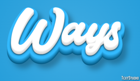 Ways Text Effect