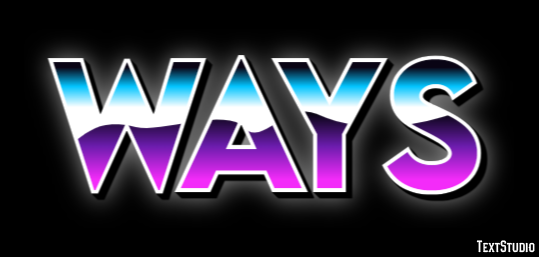Ways Text Effect