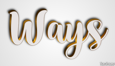 Ways Text Effect