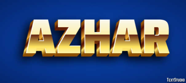Azhar Text Effect