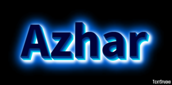 Azhar Text Effect