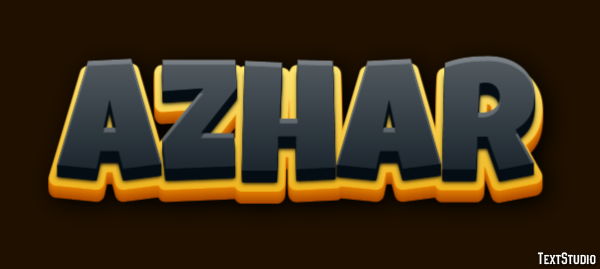 Azhar Text Effect