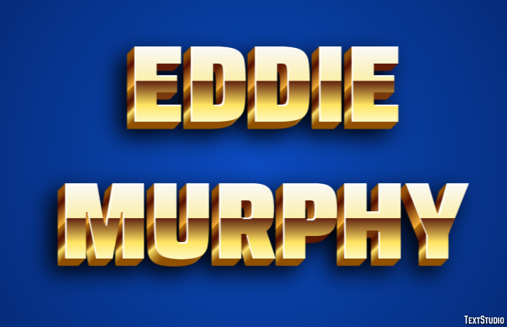 Eddie Murphy Texteffekt