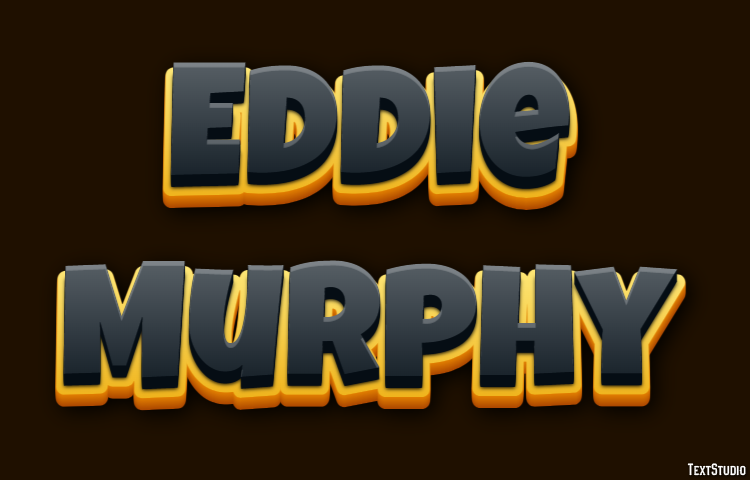 Eddie Murphy Texteffekt
