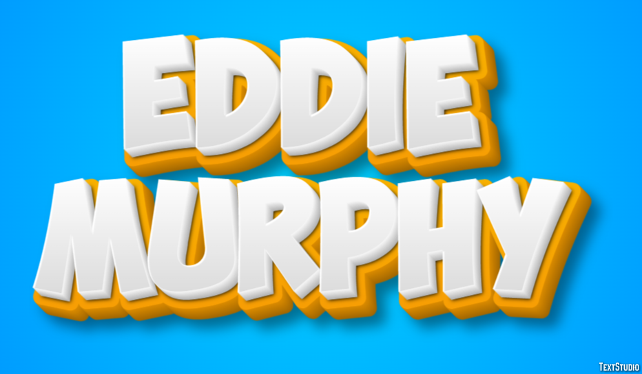 Eddie Murphy Texteffekt