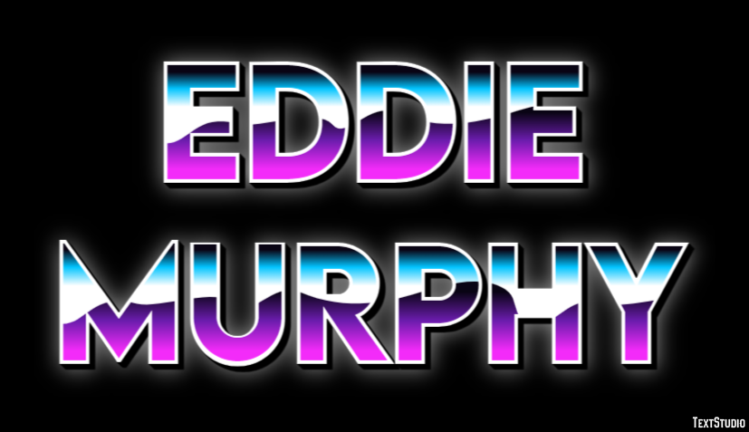 Eddie Murphy Efecto de Texto