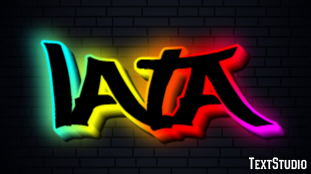 Lata Efeito de texto