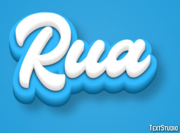 Rua Texteffekt