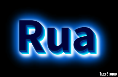 Rua Text Effect