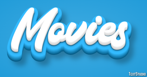 Movies Efecto de texto