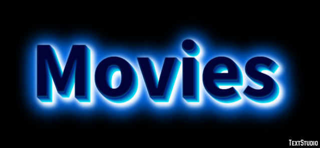 Movies Efecto de texto
