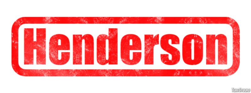Henderson Efekt tekstowy