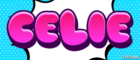 Celie テキスト効果