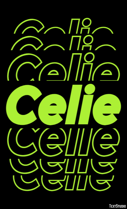 Celie Tekst Effect