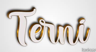 Terni Efekt tekstowy