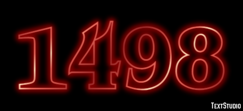 1498 Text effect