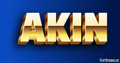 Akın テキスト効果