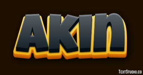 Akın テキスト効果