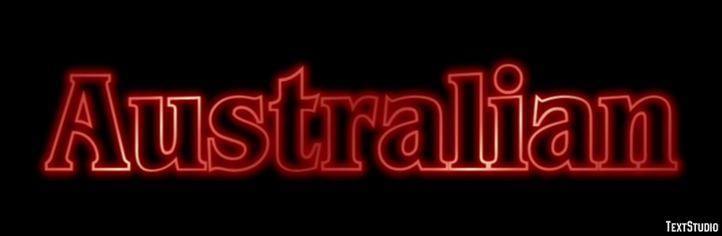 Australian Effet de Texte