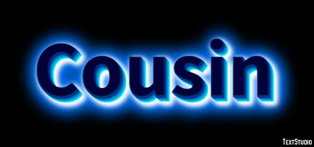 Cousin Text Effect