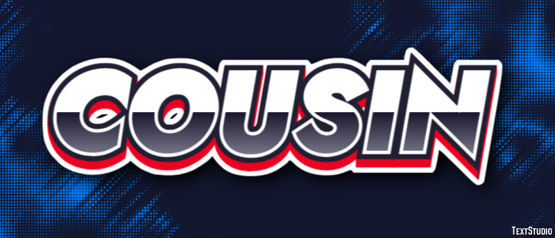 Cousin Text Effect