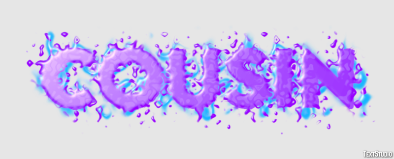 Cousin Text Effect