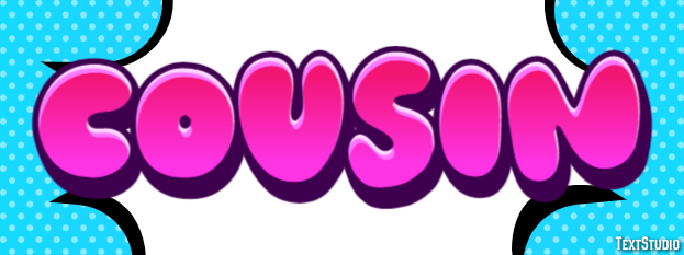 Cousin Text Effect