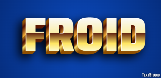 Froid Effet de Texte