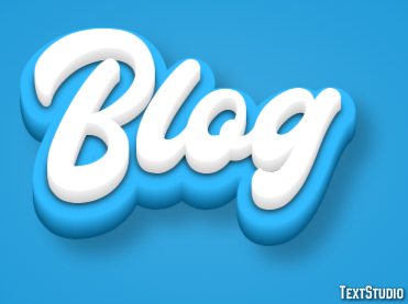 Blog Efeito de texto
