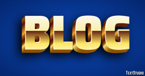 Blog Efeito de texto