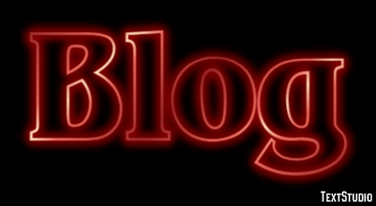 Blog Efeito de texto