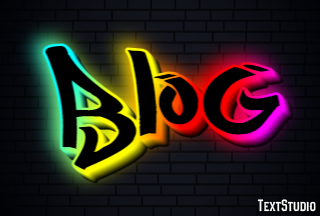 Blog Text effect