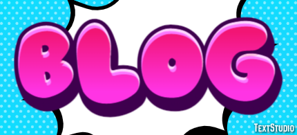 Blog Efeito de texto