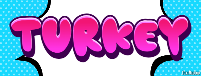 Turkey Text effect