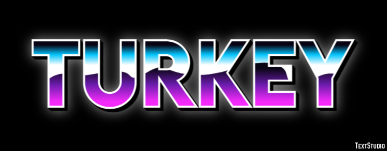 Turkey Effetto testo