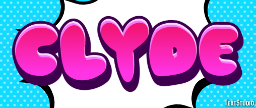 Clyde テキスト効果