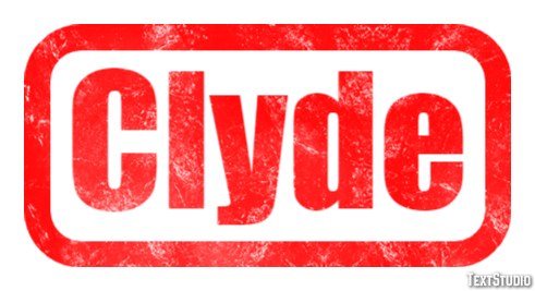 Clyde テキスト効果