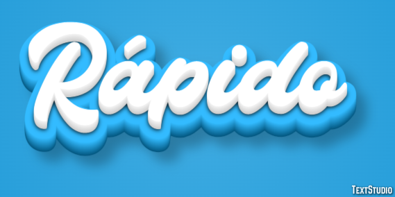 Rápido Text Effect