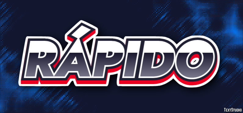 Rápido Text Effect